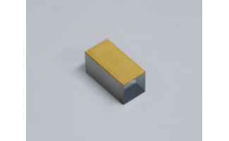 LiNbO3 Z-Cut, 9x9x18.8mm, Rectangular, Au electroded for EO applications